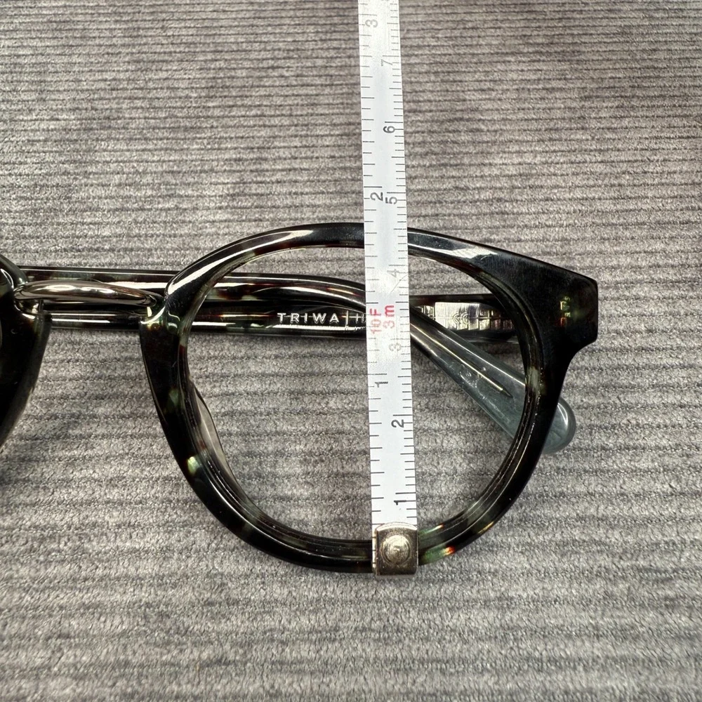 Triwa Indigo Turtle Nicki 166 Handmade‎ Y2k Eyeglasses Frames Stockholm Tortoise